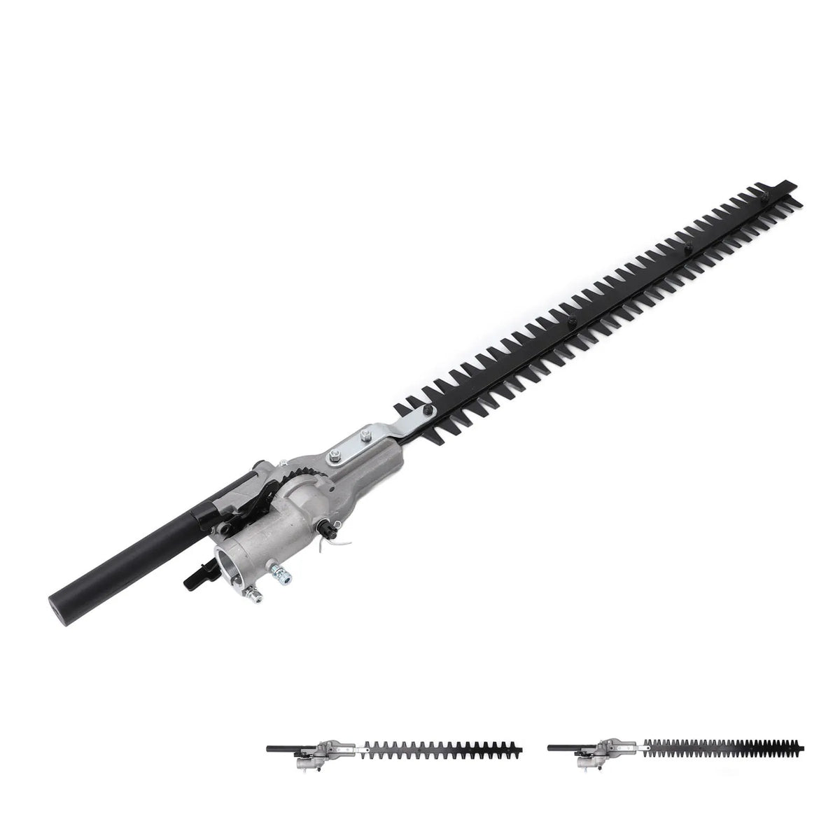 Hedge Trimmer Head 9 Spline High Pole Brush Grass Cutter Head Harvester Mower For Garden Tools Spare Parts