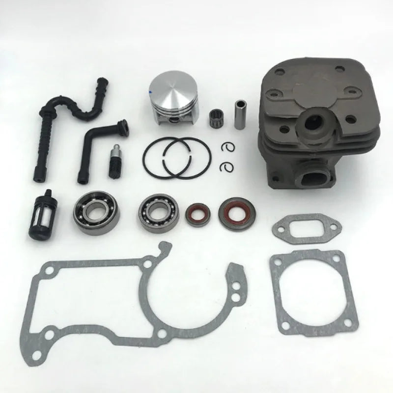 For STIHL MS240 AV024 Cylinder Piston Assembly, 42mm Complete Kit, Heavy Duty Chainsaw Spare Parts for Logging Tools
