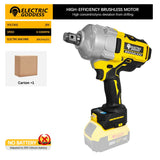 Electric Goddess 2200N.M Brushless Electric Impact Wrench 3/4inch Cordless Torque Wrench Car Repair Tools For Dewalt 20V Battery