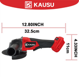 125MM M14 Brushless Electric Angle Grinder Variable Speed Cutting Machine Grinding Power Tool For Makita 18V Battery(No Battery)