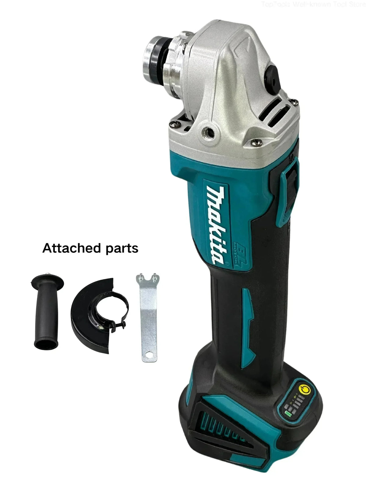 Makita DGA404 100mm Cordless Lithium Angle Grinder Multi Purpose Hand Tool For Metal Cutting Sanding And Polishing