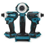Makita DTD171 18V Cordless BL Impact Driver LED Bare Unit For Assembling Metal Shelving Units During Warehouse Storage Setup