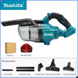 Makita 18V Cordless Handheld Vacuum Cleaner Dust Collector for Floor Carpet Car Pet Hair Cleaning Power Tool