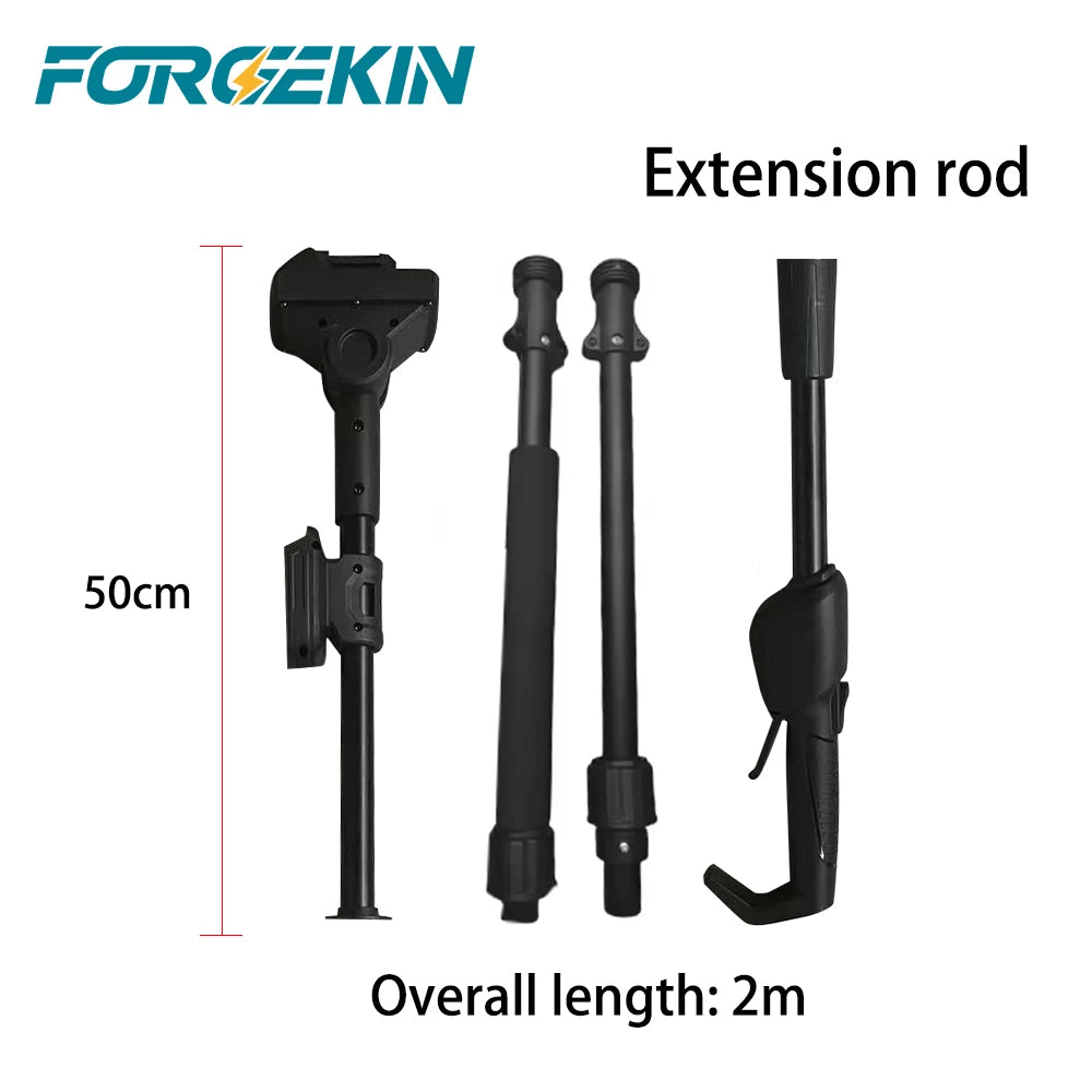 FORGEKIN 4IN1 Brushless Telescoping Pole Electric Chainsaw Scissor High Branch Garden Pruning Tool For Makita 18V Battery Pin