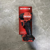 DEVON 20V lithium electric impact screwdriver 5768-Li-20 ultra short charging hand drill impact screwdriver screwdriver