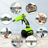 Cordless Hot Melt Glue Gun For Makita/DEWALT/BlackDecker/Milwaukee/Bosch With 30 Sticks 18V Lithium Battery Electric Repair Tool