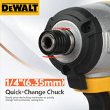DeWalt DCF887 20V Cordless Brushless Impact Screwdriver Adjustable Speed Electric Power Tool with Lithium Battery