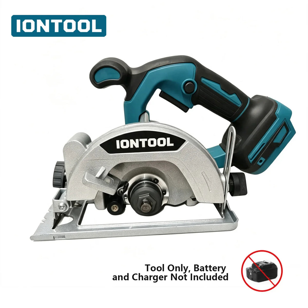 IONTOOL 6500-12500RPM 850W 5.5 Inch Cordless Circular Saw Tool Only for Workshop Wood Cutting and Material Trimming