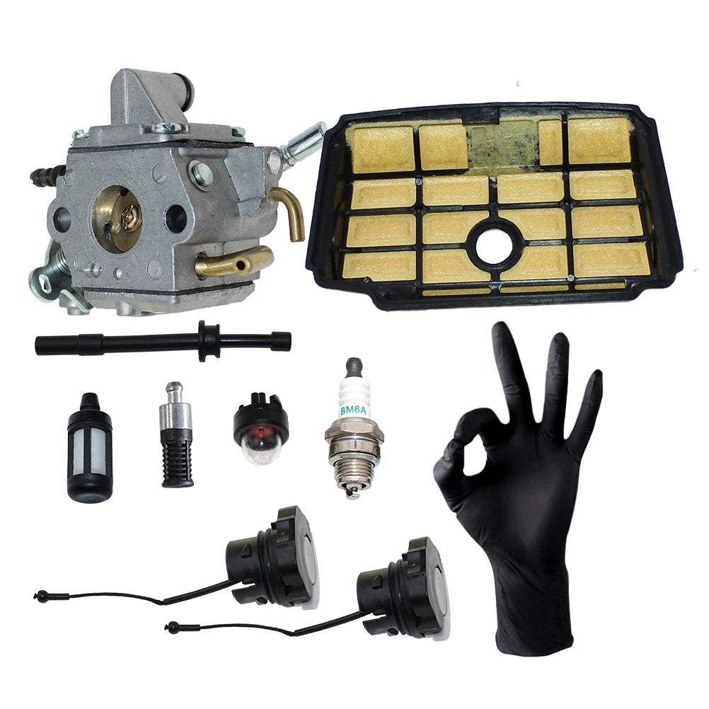 Carburetor & Air Filter Kit For Stihl MS192T,MS192TC,1137 120 0600,C1Q-S103,C1Q-S134,1137 120 0650,C1Q-S257,1137 120 1600