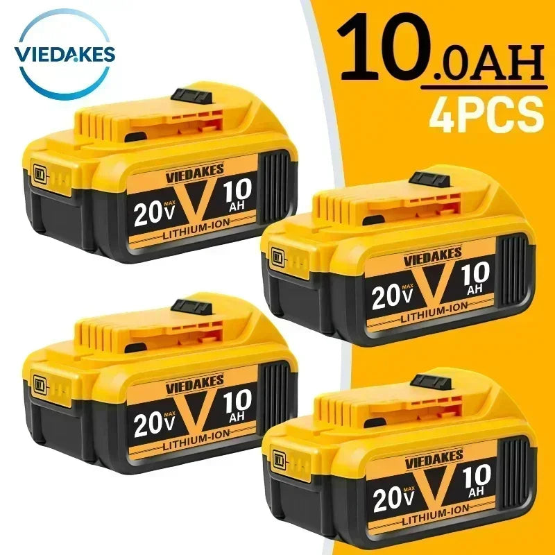 High Capacity 12.0Ah 20V Rechargeable Lithium Ion Battery for Dewalt 20V Battery Work DCB200 DCB201 DCB203 DCB205 DCB206 Tools