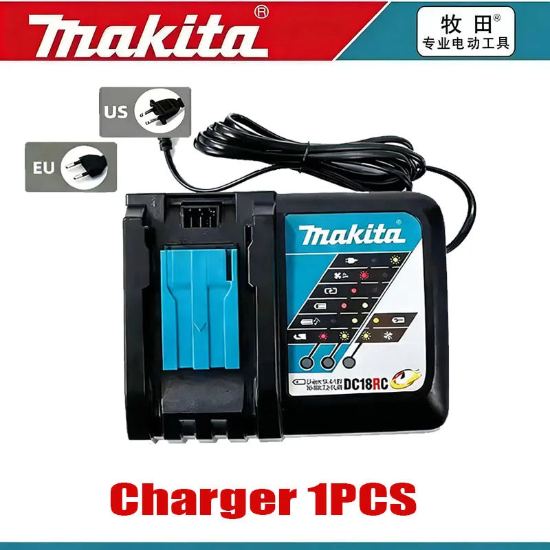 18V 6.0Ah Makita Battery Original Lithium Ion Rechargeable Battery 18V 6.0Ah Replacement Battery BL1860 BL1850 BL1860B DDF487