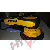 HYVST 6" 5.0mm/2.5mm Multi-function Automotive Brushless Random Electric Orbital Sander Variable Speed Car Sanding Machine