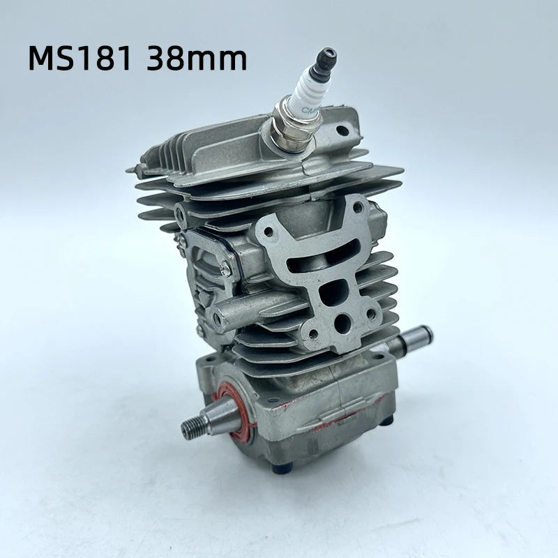 38mm 40mm Engine Motor Cylinder Piston Crankshaft Fit For Stihl MS171 MS181 MS181C MS211 MS211C Garden Tools Gas Chainsaw Parts