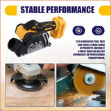 DeWALT 20V Battery Cordless Angle Grinder 3 Inch Handle CUT OFF Electirc Cutting Mini Circular Saw Machine Power Tools
