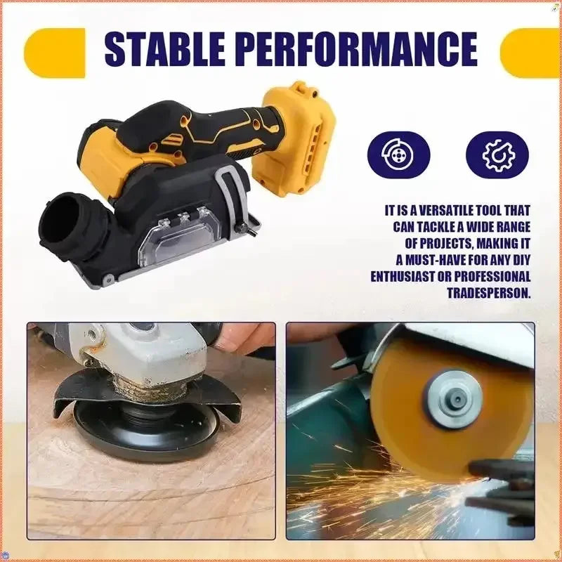 DeWALT 20V Battery Cordless Angle Grinder 3 Inch Handle CUT OFF Electirc Cutting Mini Circular Saw Machine Power Tools