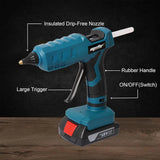 Cordless Glue Gun for Bosch 18V Battery GBA/GBA ProCORE Hot Glue Gun Full Size 11mm Stick for DIY Crafting (NO BATTERY)