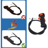 For Stihl FS120 FS200 FS250 FS120R FS200R FS250R FS350 BT121 SP200 Trimmer Brush Cutter Throttle Control Cable Switch Handlebar