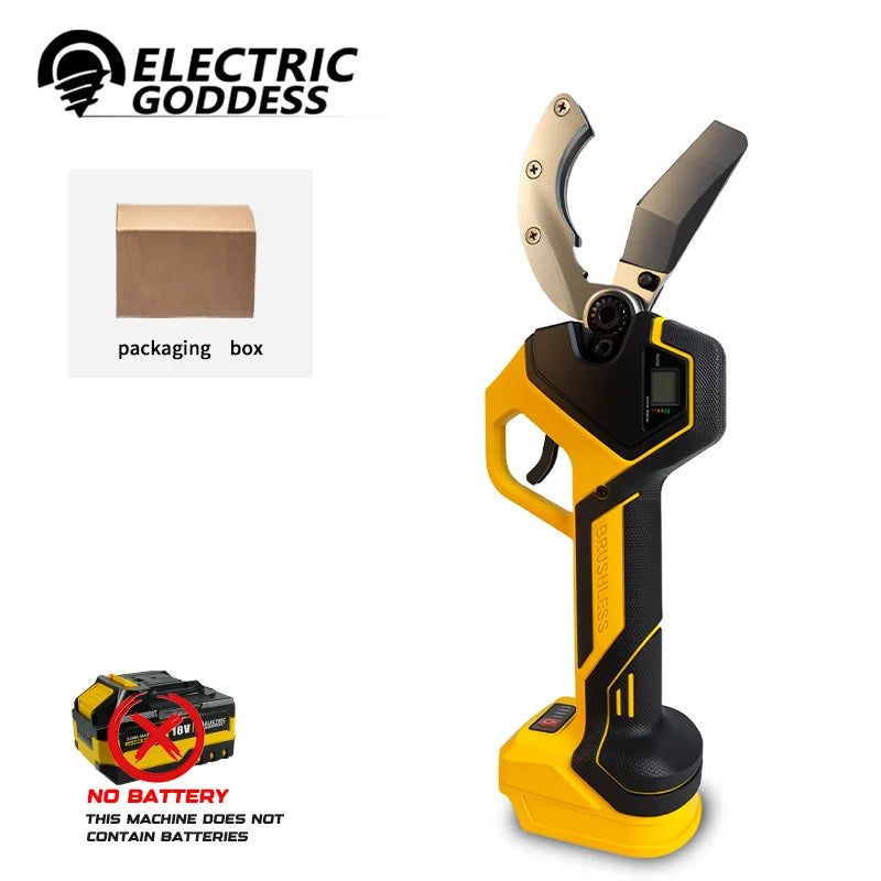 Electric Goddess Brushless 50mm Electric Pipe Scissor For Makita 18V Battery Pin PPR Cutting Plumbing Water Pipes Shear