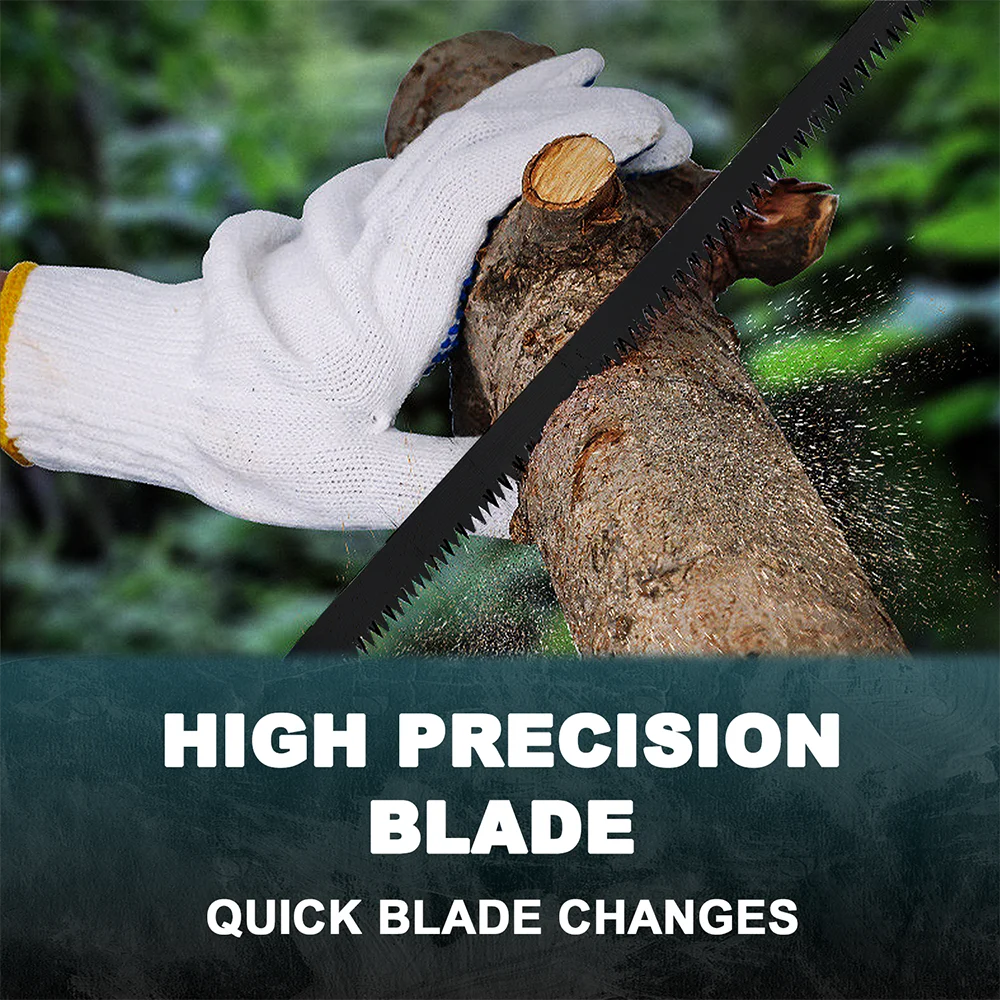 Cordless Reciprocating Saw Power Saw for Wood / Metal Cutting with 4pcs Blades Fit Makita 18v Battery(No Battery)