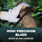 Cordless Reciprocating Saw Power Saw for Wood / Metal Cutting with 4pcs Blades Fit Makita 18v Battery(No Battery)