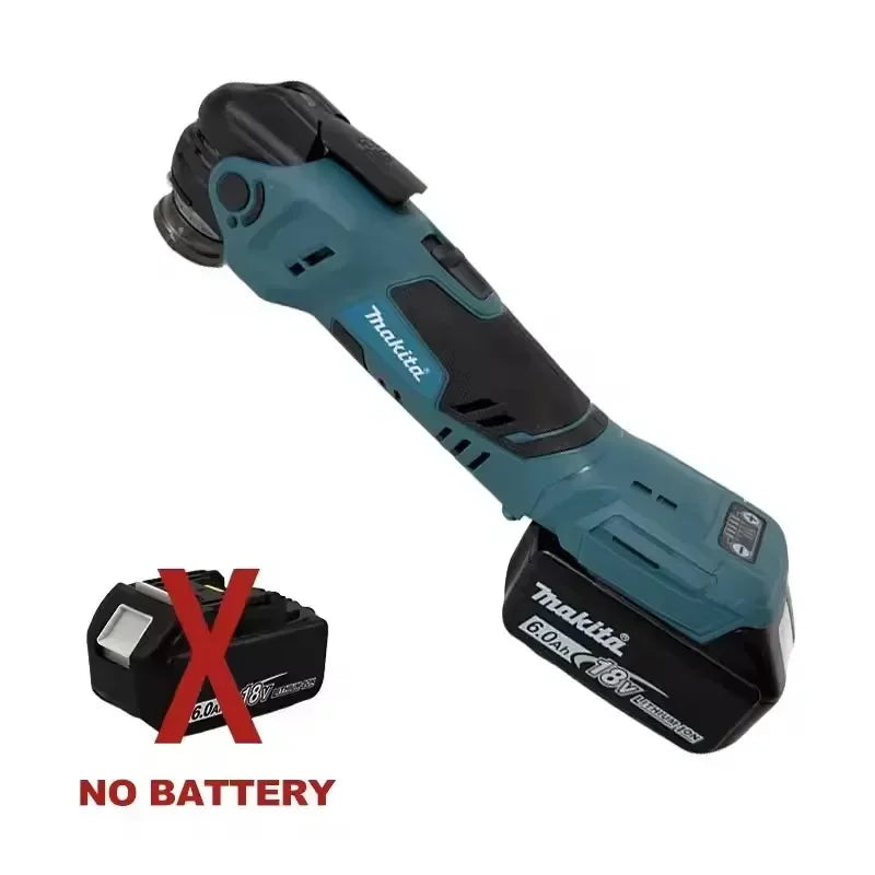 Makita Brushless Oscillating Multi Function Tool Electric Saw With Trimmer/Shovel/Cutting Woodworking Tool 18V Battery