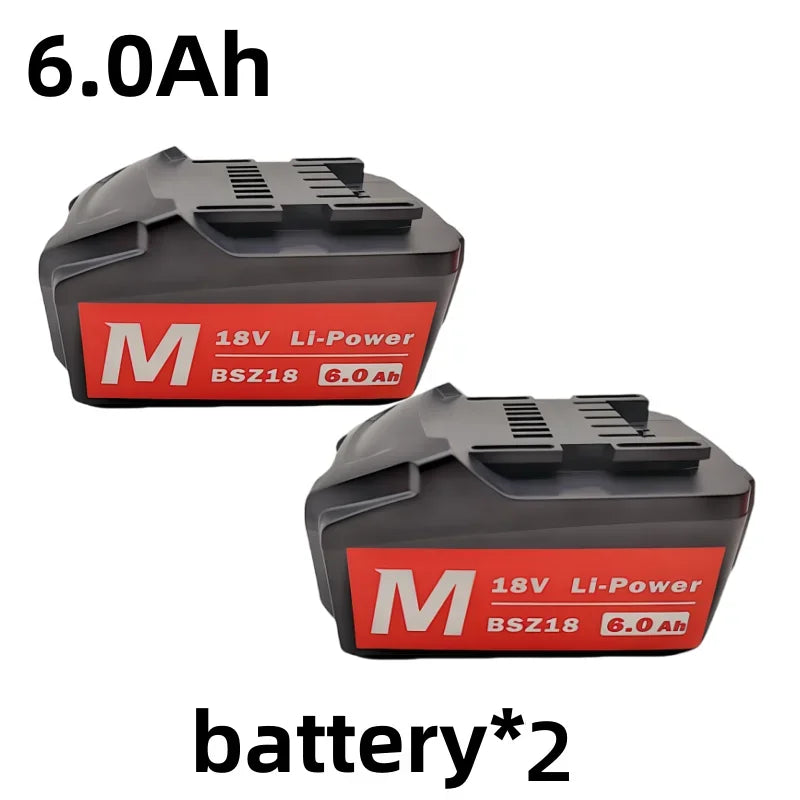Brand New 18V 9000mAh Li-ion Rechargeable Battery lpega For Replacing Batteries Of Cordless Electric Tools BSZ18,with Charger
