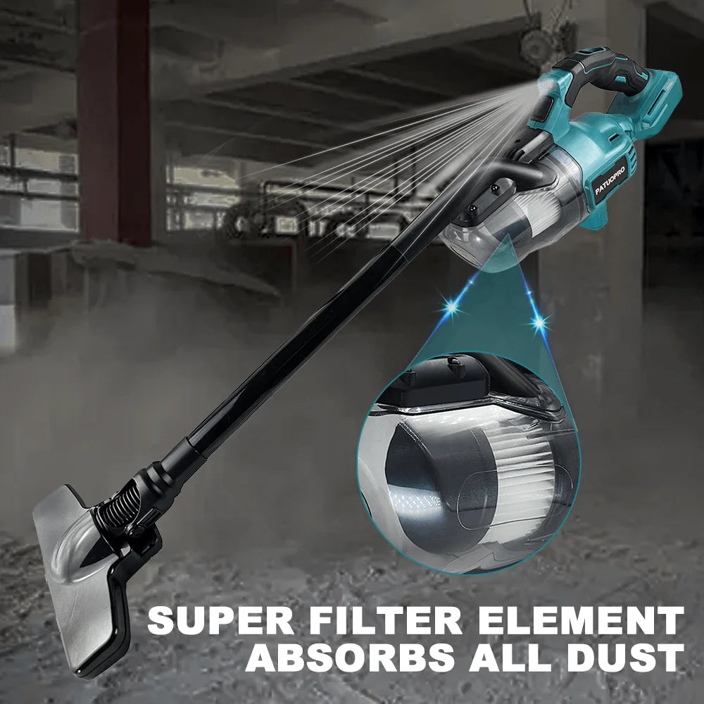 Cordless Handheld Electric Vacuum Cleaner for Makita 18V Battery Portable for Hard Floor Carpet Car Pet Hair Cleaning Tools