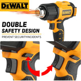 Dewalt DCE530 20V Cordless Heat Gun With 5-in-1 Nozzles 2 Speed Modes Lightweight Paint Stripping Adhesive Softening Power tools