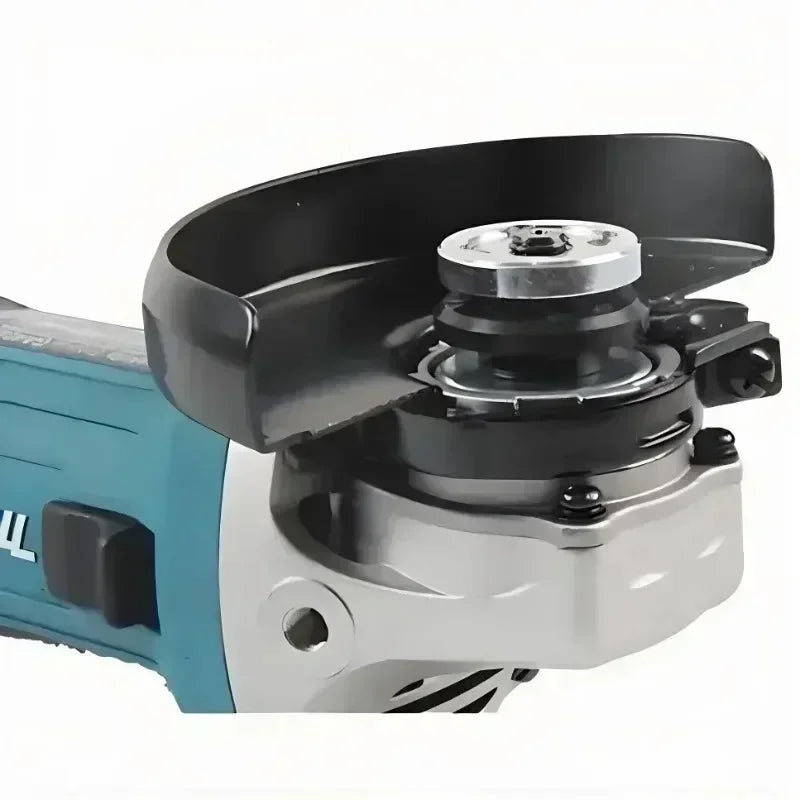 Makita DGA404 100mm Brushless Cordless Angle Grinder Industrial Power Tool For Grinding Welds On Steel Gates During Fence Repair