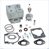 46mm Cylinder Piston Kit for STIHL BR380 BR400 BR420 SR420 Blower, Replace 4203 020 1201, 2 Stroke Engine Assembly