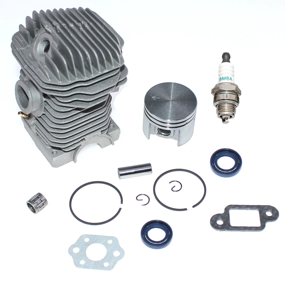 Cylinder Piston Kit for Stihl 021 MS210 MS210C MS210C-BE Z MS210Z Chainsaw PN 1123 020 1218 1123 020 1221 1123 020 1219