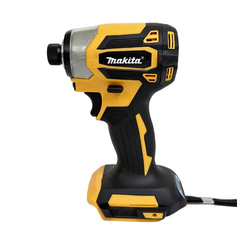 Makita DTD173 18V LXT Cordless Brushless Impact Driver 180 N M T-Mode Electric Drill Rechargeable Power Tools for Wood Bolt