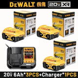 Dewalt 20v Battery, 20v MAX 5Ah 6Ah Battery DCB200 DCB206 DCB205 DCB184 DCD805 for Dewalt Power Tool Replacement Battery