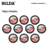 HILDA 125mm Brushless And Brushed Angle Grinder Cordless Grinding Machine Cutting 12V Angle Grinder For Makita 18V Battery