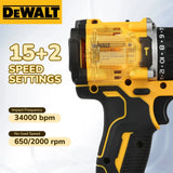 '2026 New!' DEWALT DCD805 Brushless Compact Percussion Drill Rechargeable Lithium Battery 20V Electric Multi-Function Drill