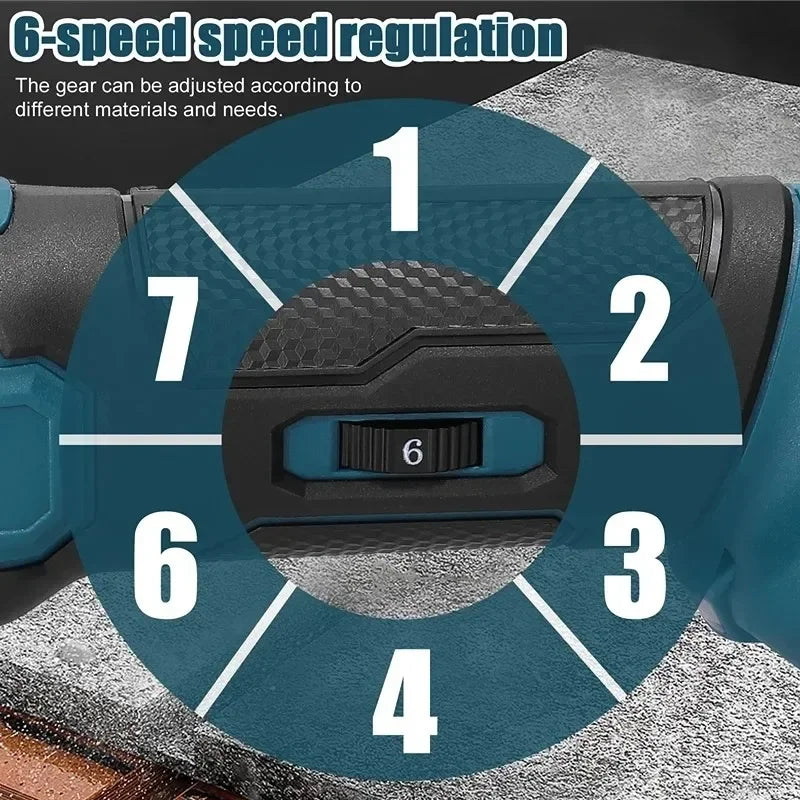 Makita DTM51 18V Cordless Multi-Tool | Variable Speed & Quick-Change System | Sanding, Cutting, Scraping | LXT Battery 18650