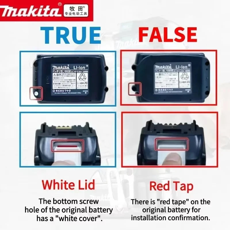 Hot 100% Original Makita 6Ah for Makita 18V Battery Replacement Lithium Battery