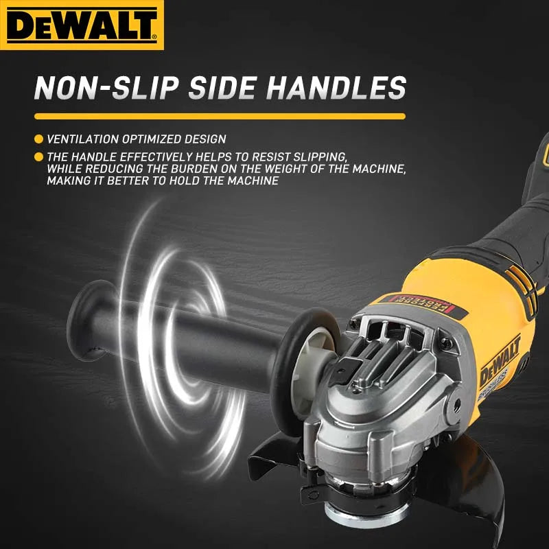 Dewalt-DCG414 20V, 125mm brushless grinder, electric tool, electric grinder, rechargeable wireless drilling tool