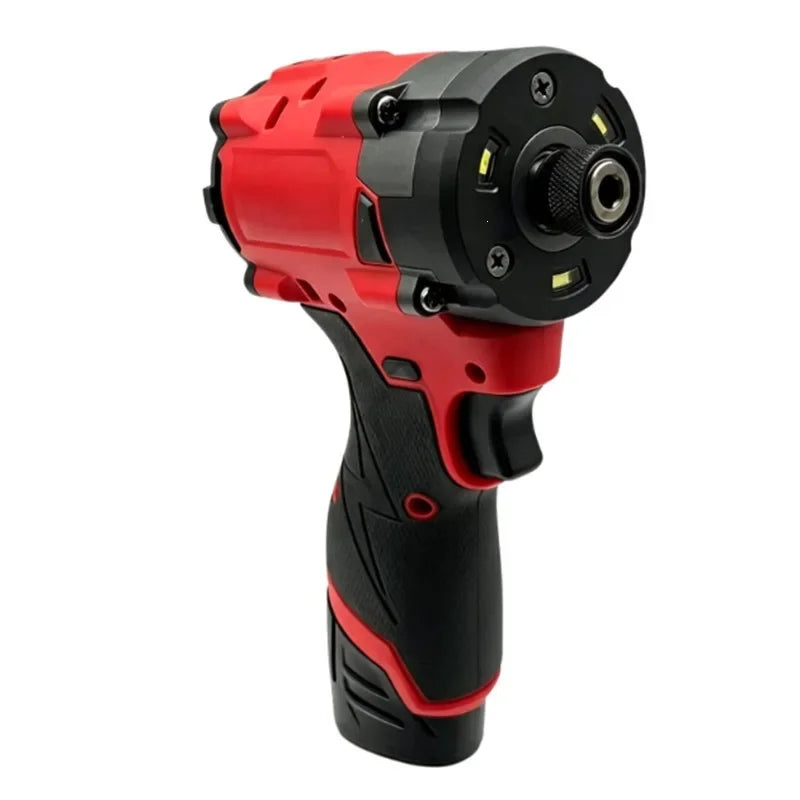 (No Battery) M12 Brushless Impact Driver 3000RPM 4400IPM 12V Cordless Screwdriver 1/4" Only Power Tools Screwdriver Hex Tool
