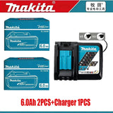 18V 6.0Ah Makita Battery Original Lithium Ion Rechargeable Battery 18V 6.0Ah Replacement Battery BL1860 BL1850 BL1860B DDF487
