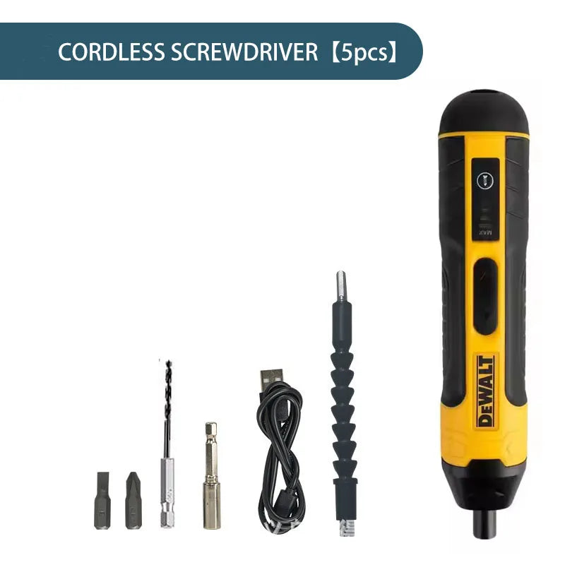 DEWALT Cordless Electric Screwdriver Rechargeable Adjustable Drill Multifunctional Disassembly HT422
