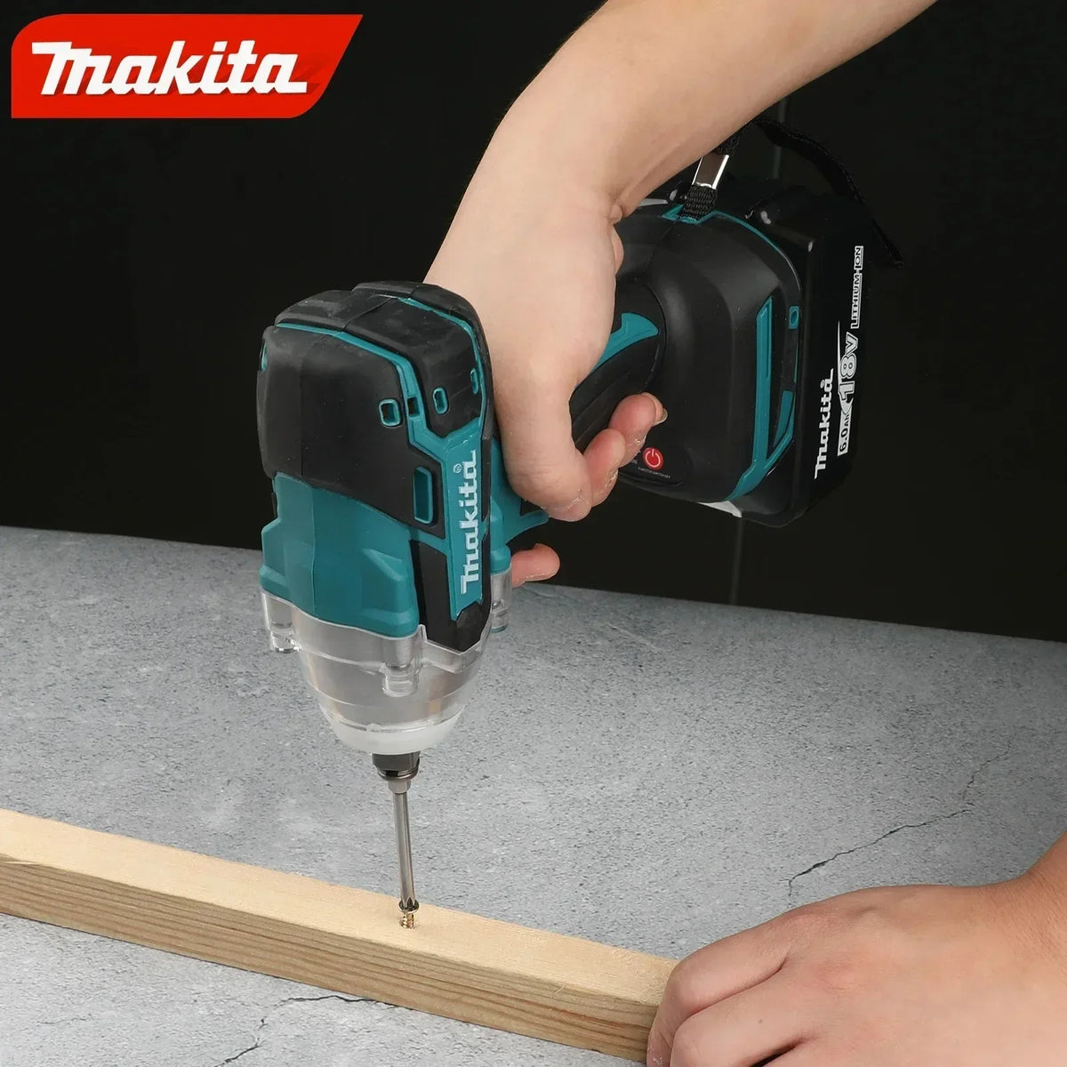 Makita DTW285 18V Brushless Cordless Impact Wrench 280N·m 1/2 Inch Reverse Auto Stop for Auto Maintenance Repair