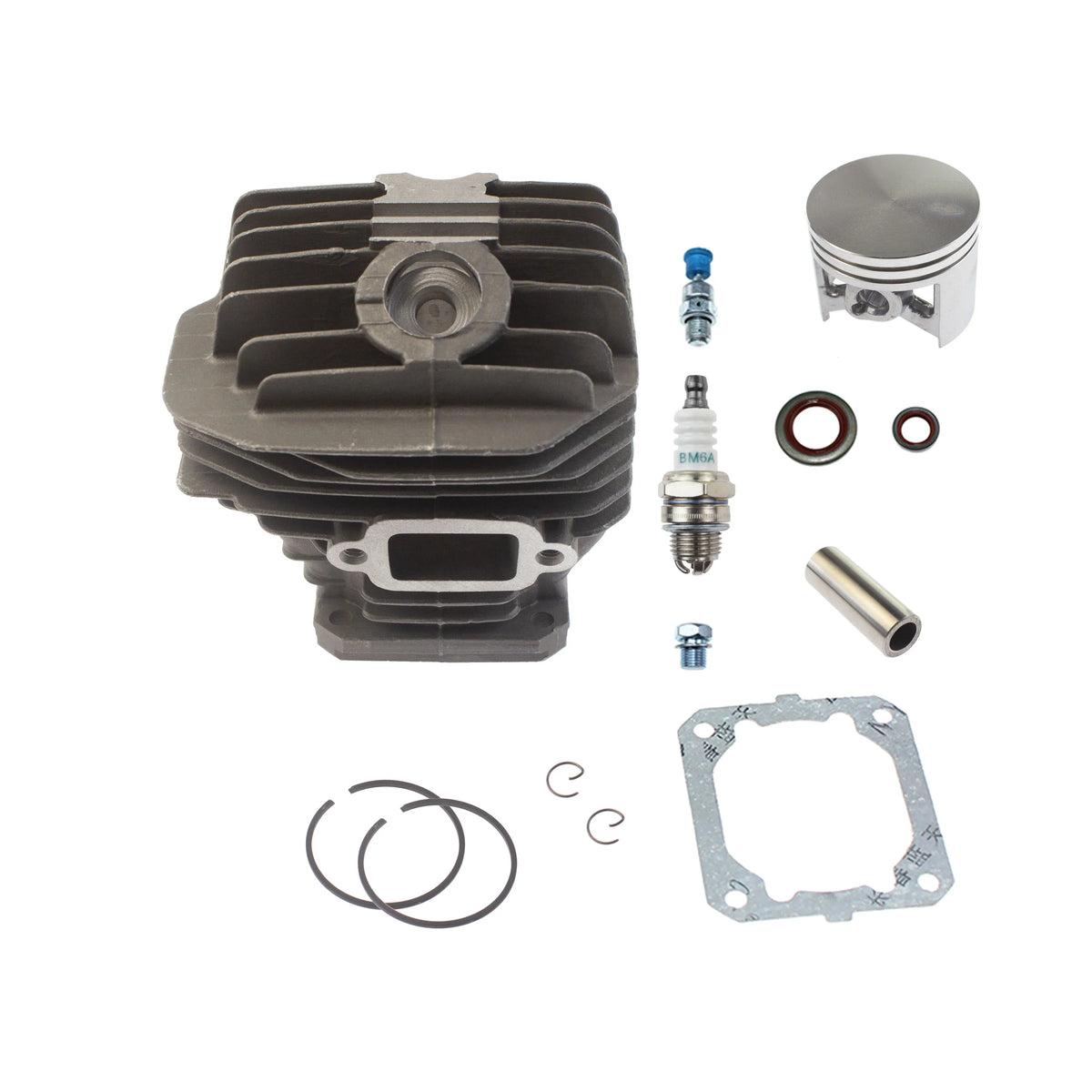 Cylinder Piston Kit 50mm With 10mm Pin 1128 020 1227 Fit For Stihl Chainsaw MS440 044 044R