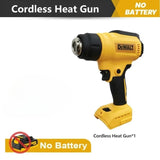 DEWALT DCE530 300W Cordless Heat Gun High Power Thermal Blower for Welding Heat Shrink Wrapping Compatible Tool