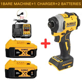 DEWALT DCF850 20V Impact Drill Brushless Motor 205Nm Variable Speed Electric Screwdriver Woodworking Driver Bare Tool power tool
