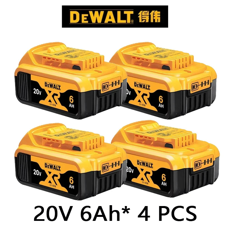 Dewalt 20v Battery DCB206 echargeable Lithium Ion ,Dewalt Battery DCB200 DCB205 DCB606 DCB609 DCB182 Power Tool Replacement