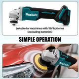 Makita DGA404 125mm Brushless Angle Grinder Cordless 8500RPM Metal Cutting Grinding Polishing Compatible with 18V Battery
