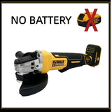 DEWALT DCG405 125mm Flat Head Angle Grinder, 18V Lithium Battery Brushless Bare Machine Cutting Power Tool