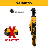M-WALK Brushless Electric Ratchet Wrench 95N.M Cordless Screwdriver Nut Removal 1/2 Inch Power Tools For 18/20V Battery
