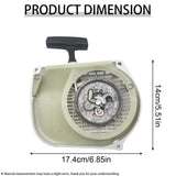 MS380 MS381 Recoil Pull Rewind Manual Starter Assembly, Gas Chainsaw Replacement Parts